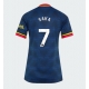 Arsenal Bukayo Saka #7 Replike Gostujuci Dres za Ženska 2026-27 Kratak Rukav